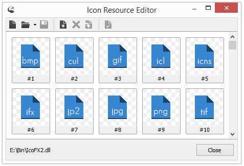 Icon Resource Editor
