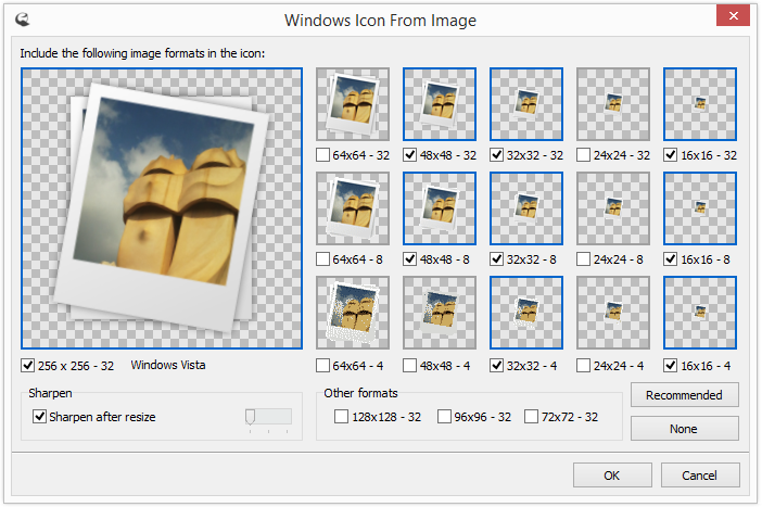 Window Icon From Image